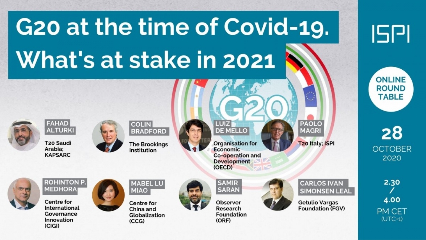 G20 At The Time Of COVID-19. What's At Stake In 2021? | Centre For ...