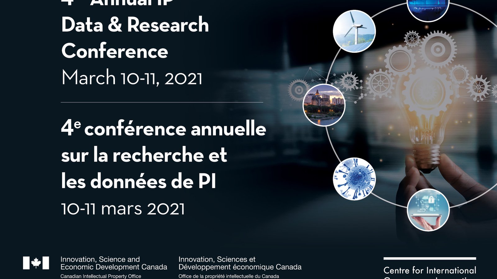 4th Annual IP Data & Research Conference | 4e conférence annuelle sur les  données et la recherche en matière de propriété intellectuelle - Centre for  International Governance Innovation